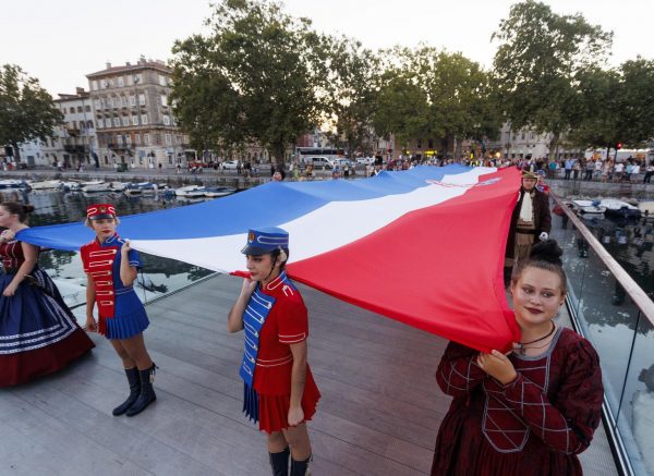 Rijeka: Bakljada na Trsatskoj gradini povodom  obilježavanja Dana pobjede, Dana domovinske zahvalnosti i Dana hrvatskih branitelja