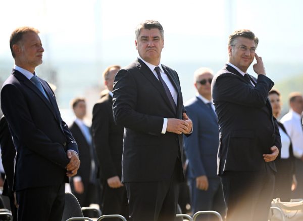Knin: Zoran Milanović i Andrej Plenković zajedno u prvom redu na obljetnici Oluje