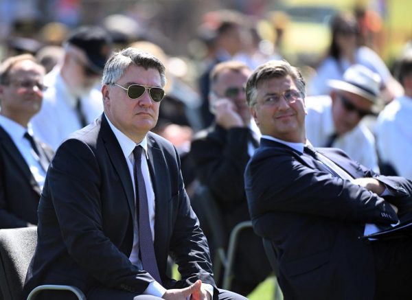Knin: Zoran Milanović i Andrej Plenković zajedno u prvom redu na obljetnici Oluje