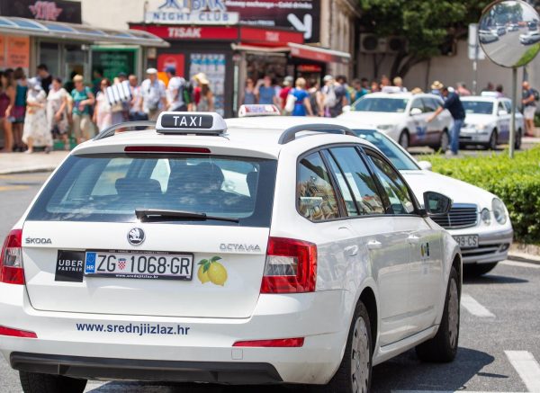 Uberova vozila u Dubrovniku