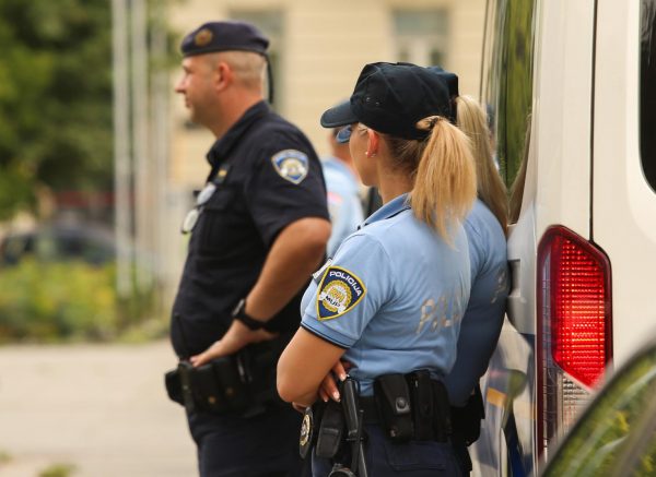 Zagreb: Policija na Trgu kralja Tomislava