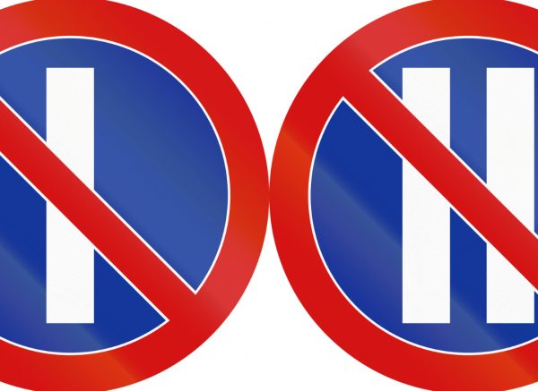 znak parkiranje naizmjenično
