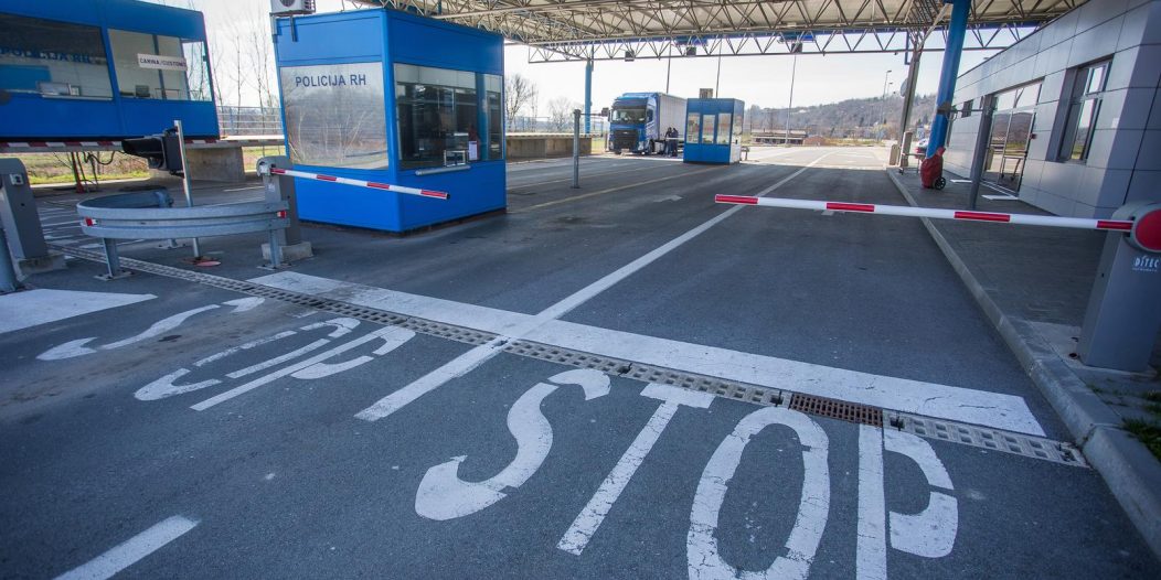 Zatvoren granični prijelaz Batina-Bezdan Zatvoren granični prijelaz Batina-Bezdan