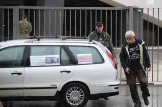 Zagreb: Uoči početka optužnog vijeća za Marka Franciškovića, okupili su se njegovi istomišljenici Zagreb: Uoči početka optužnog vijeća za Marka Franciškovića, okupili su se njegovi istomišljenici