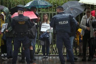 Zagreb: Uoči početka optužnog vijeća za Marka Franciškovića, okupili su se njegovi istomišljenici Zagreb: Uoči početka optužnog vijeća za Marka Franciškovića, okupili su se njegovi istomišljenici