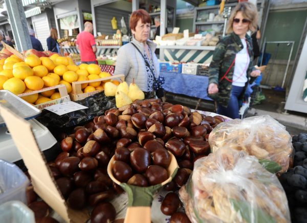 Rijeka: Prvi ovogodišnji maruni stigli su na tržnicu