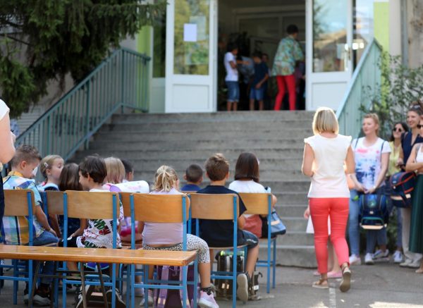 Rijeka: Prvi dan škole u OŠ Trsat