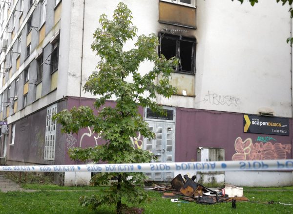 Zagreb: Policijski očevid nakon požara u Trnskom, jedna osoba smrtno stradala