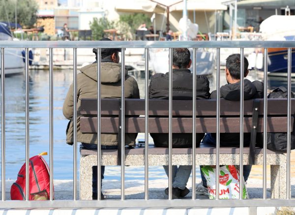 Rijeka: Migranti na željezničkom kolodvoru čekaju prijevoz za odlazak u razvijenije zapadne zemlje Europe