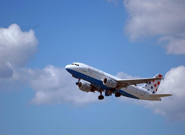 Zrakoplov Airbus A320 kompanije Croatia Airlines