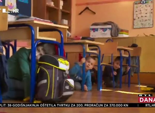 riječki učenici vježba katastrofa rtl