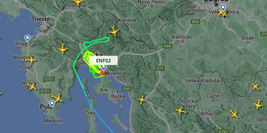 zrakoplov rijeka flight radar zrakoplov rijeka flight radar