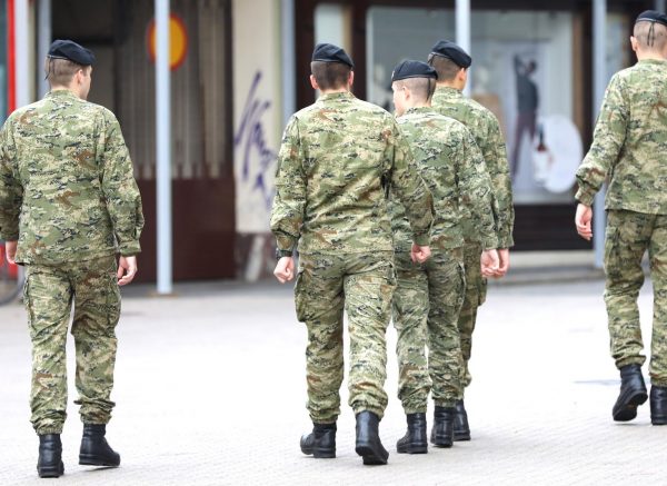 Zagreb: Pripadnici Hrvatske vojske