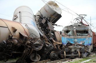 Sudar vlakova kod Rijeke: Teretni vlak zabio se u cisternu Sudar vlakova kod Rijeke: Teretni vlak zabio se u cisternu
