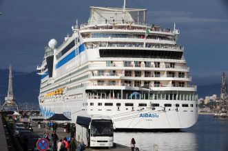Rijeka: Kruzer AidaBlu uplovio u riječku luku Rijeka: Kruzer AidaBlu uplovio u riječku luku