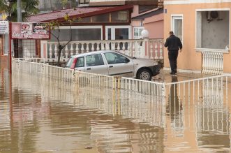 Potop u Novom Vinodolskom, zatvorene ceste Potop u Novom Vinodolskom, zatvorene ceste