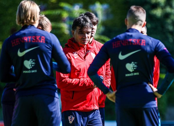 Zagreb: Trening hrvatske nogometne reprezentacije