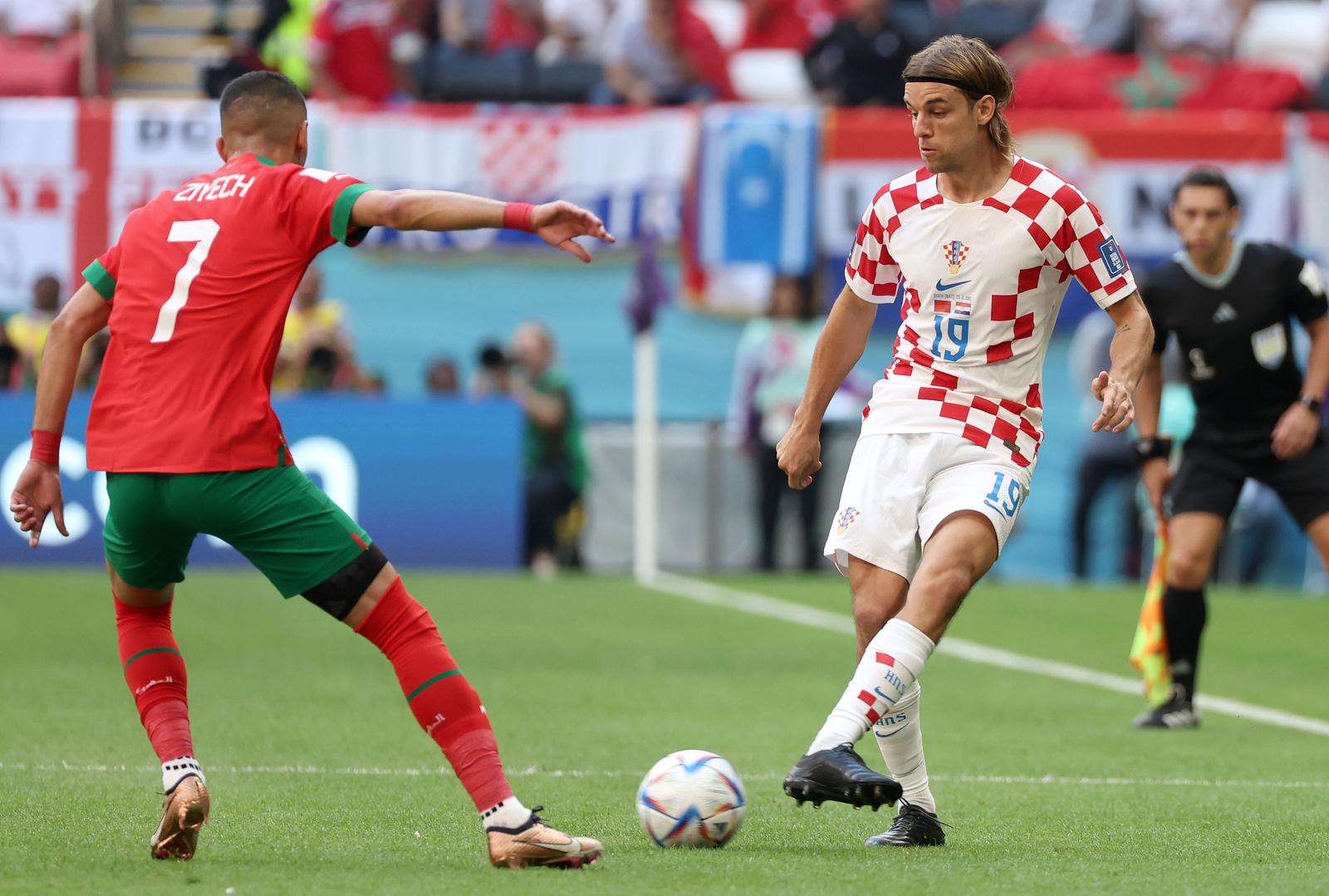 KATAR 2022 – Susret Maroka i Hrvatske u 1. kolu Svjetskog prvenstva u Katru KATAR 2022 – Susret Maroka i Hrvatske u 1. kolu Svjetskog prvenstva u Katru