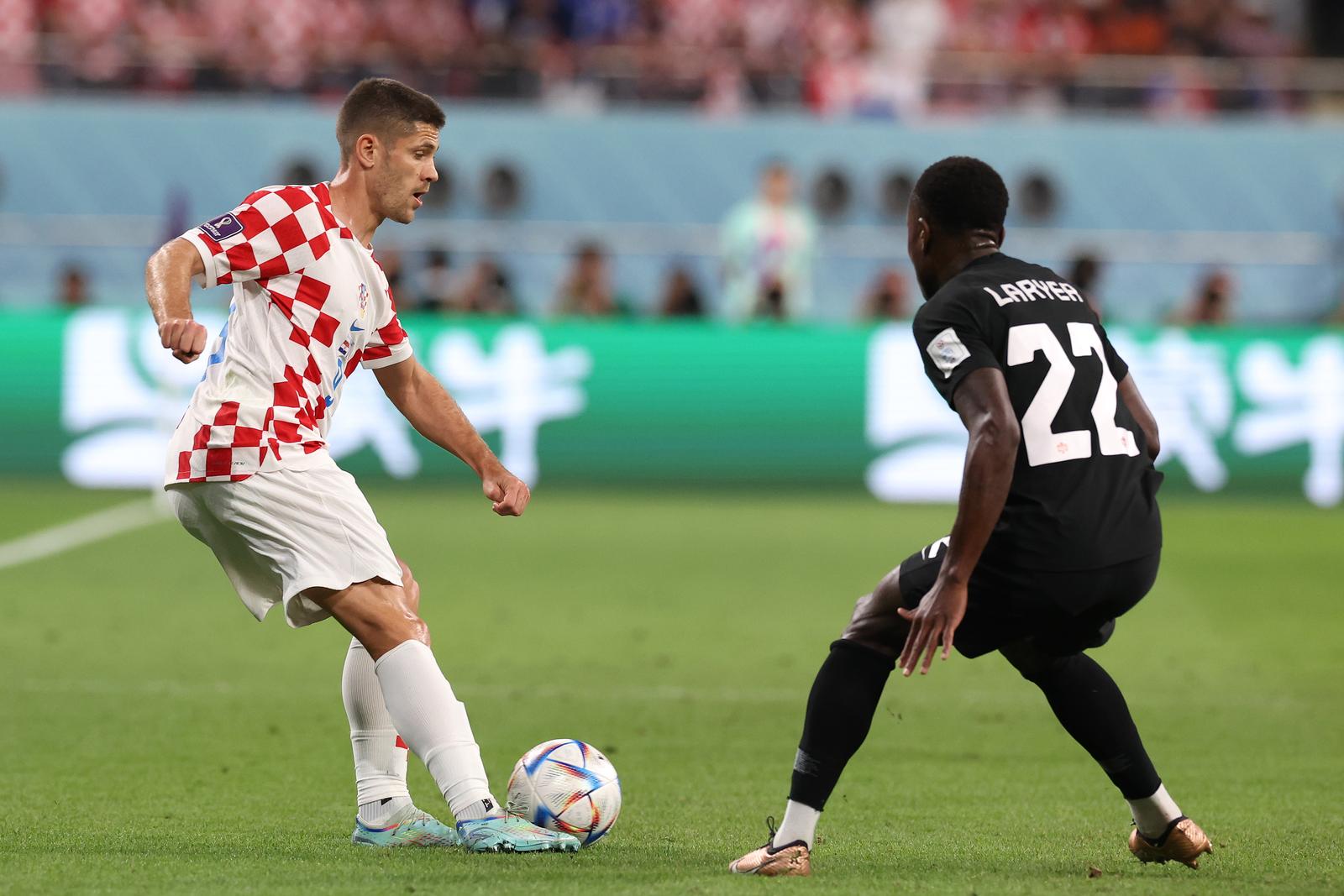 KATAR 2022 – Susret Hrvatske i Kanade u 2. kolu skupine F Svjetskog prvenstva u Kataru KATAR 2022 – Susret Hrvatske i Kanade u 2. kolu skupine F Svjetskog prvenstva u Kataru