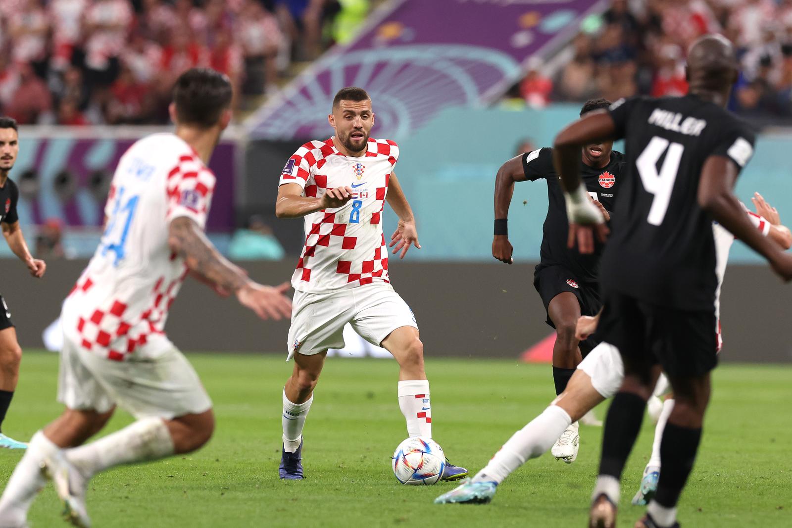 KATAR 2022 – Susret Hrvatske i Kanade u 2. kolu skupine F Svjetskog prvenstva u Kataru KATAR 2022 – Susret Hrvatske i Kanade u 2. kolu skupine F Svjetskog prvenstva u Kataru