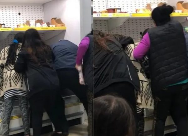 tesco tučnjava hrana tiktok