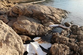 Uklanja se površinsko onečišćenje mora kod Urinja Uklanja se površinsko onečišćenje mora kod Urinja