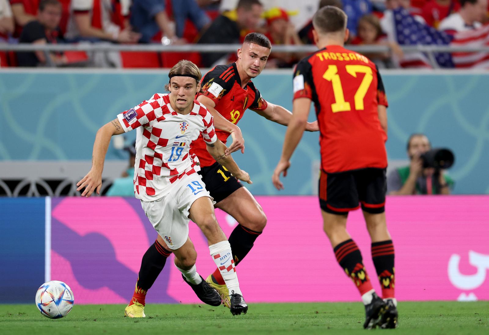 KATAR 2022 – Susret Hrvatske i Belgije u 3. kolu Svjetskog prvenstva u Katru