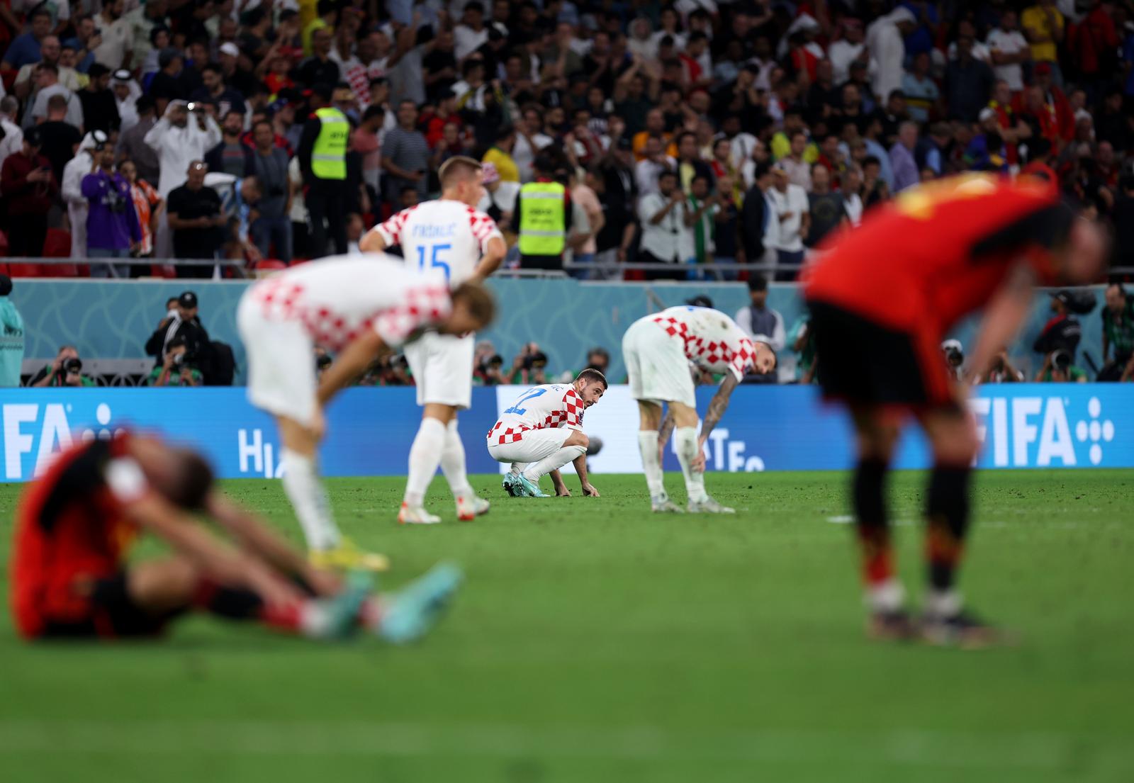 KATAR 2022 – Slavlje reprezentativaca nakon osiguranog ulaska u osminu finala SP