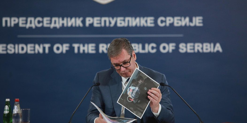 Beograd: Aleksandar Vučić izvijestio javnost o svemu što se događalo na Kosovu prethodnih dana Beograd: Aleksandar Vučić izvijestio javnost o svemu što se događalo na Kosovu prethodnih dana