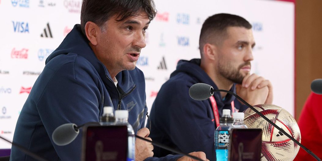 KATAR 2022 – Dalić i Kovačić održali konferenciju za medije uoči utakmice s Marokom KATAR 2022 – Dalić i Kovačić održali konferenciju za medije uoči utakmice s Marokom