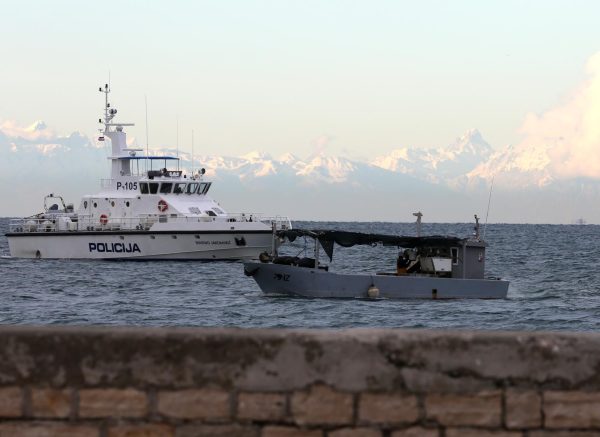 Savudrija: Ribari i policija na moru uz granicu sa Slovenijom
