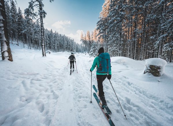 Mountaineer,Backcountry,Ski,Walking,Ski,Alpinist,In,The,Mountains.,Ski