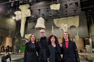 konzulica Biserka Lukan, intendant Marn Blažević, ravnateljica Baleta maša Kolar i producentica Kristina Kaplan konzulica Biserka Lukan, intendant Marn Blažević, ravnateljica Baleta maša Kolar i producentica Kristina Kaplan