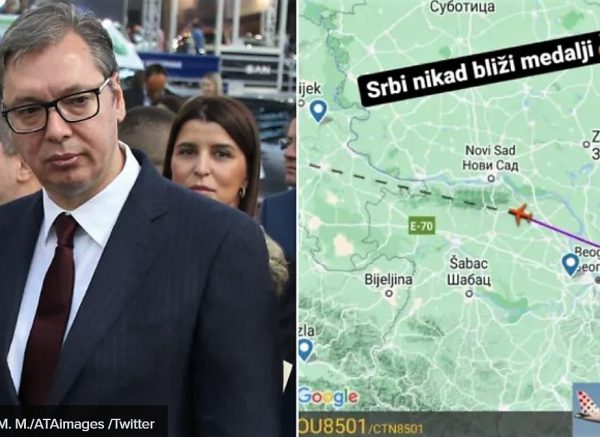 vučić let medalja twitter