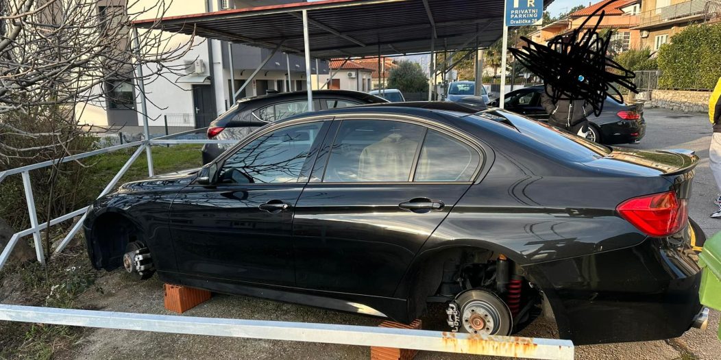 Grbci alu felge krađa Dražička ulica Grbci alu felge krađa Dražička ulica