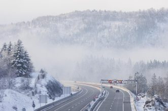 Snijeg zabijelio Gorski Kotar Snijeg zabijelio Gorski Kotar