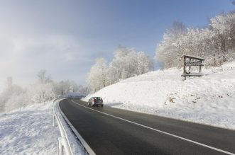 Snijeg zabijelio Gorski Kotar Snijeg zabijelio Gorski Kotar
