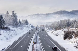 Snijeg zabijelio Gorski Kotar Snijeg zabijelio Gorski Kotar
