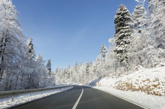 Snijeg zabijelio Gorski Kotar Snijeg zabijelio Gorski Kotar