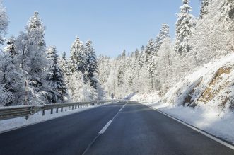 Snijeg zabijelio Gorski Kotar Snijeg zabijelio Gorski Kotar