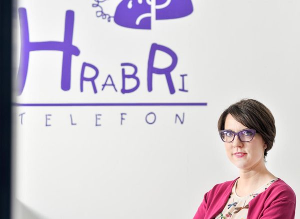 Zagreb: Hana Hrpka, predsjednica Udruge Hrabri telefon