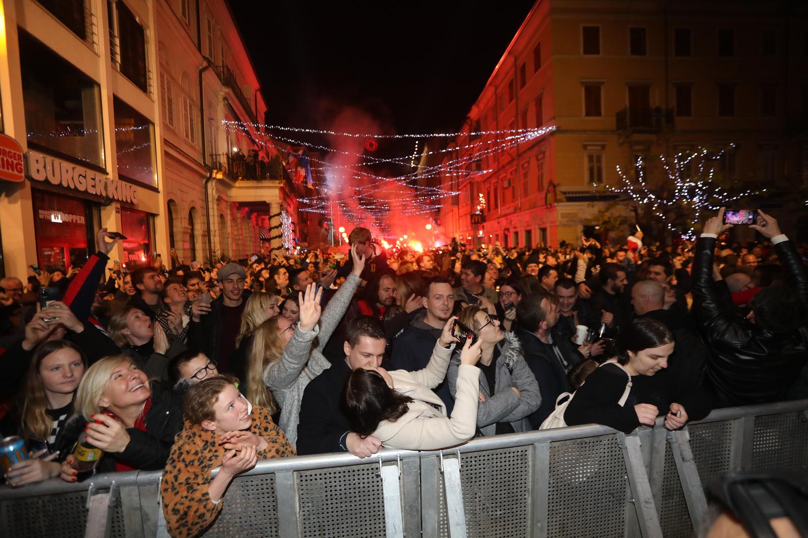 Doček Nove godine u Rijeci na Korzu Doček Nove godine u Rijeci na Korzu