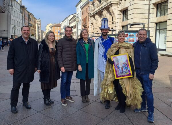 Otvorenje izložbe Nasmijana lica Riječkog karnevala