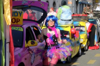 CARneval povorka, prava motorna maškarana manifestacija, prošla je riječkim ulicama CARneval povorka, prava motorna maškarana manifestacija, prošla je riječkim ulicama