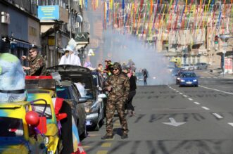 CARneval povorka, prava motorna maškarana manifestacija, prošla je riječkim ulicama CARneval povorka, prava motorna maškarana manifestacija, prošla je riječkim ulicama