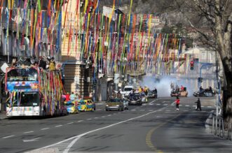 CARneval povorka, prava motorna maškarana manifestacija, prošla je riječkim ulicama CARneval povorka, prava motorna maškarana manifestacija, prošla je riječkim ulicama