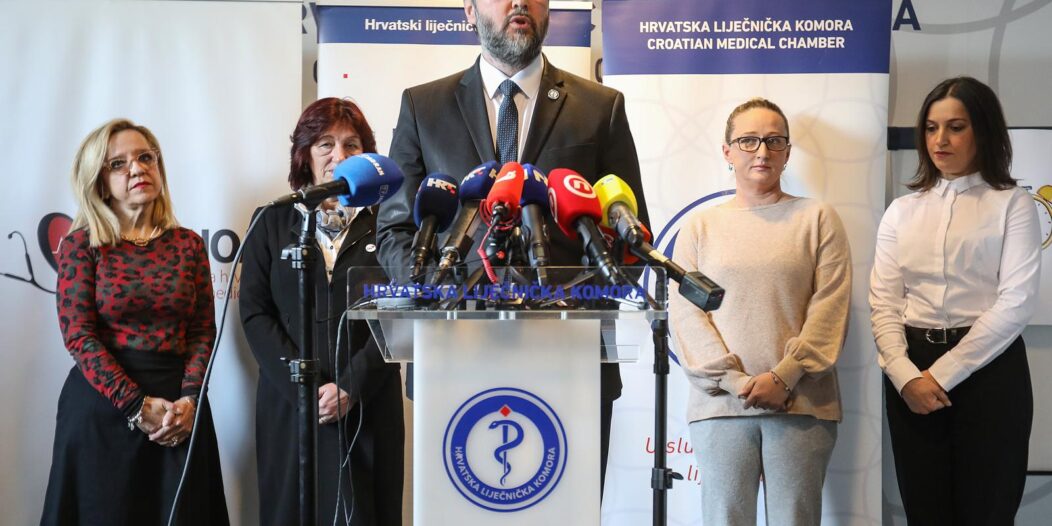 Zagreb: Liječničke udruge najavile su prosvjed Zagreb: Liječničke udruge najavile su prosvjed