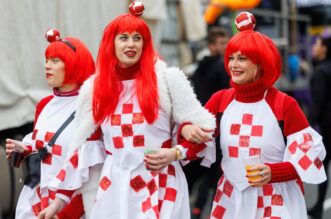 Rijeka: Oko devet tisuća maškara sudjelovalo na tradicionalnom Riječkom karnevalu Rijeka: Oko devet tisuća maškara sudjelovalo na tradicionalnom Riječkom karnevalu