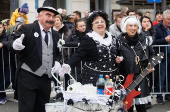 Rijeka: Oko devet tisuća maškara sudjelovalo na tradicionalnom Riječkom karnevalu Rijeka: Oko devet tisuća maškara sudjelovalo na tradicionalnom Riječkom karnevalu