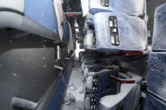 U prevrtanju autobusa na autocesti poginula jedna osoba U prevrtanju autobusa na autocesti poginula jedna osoba